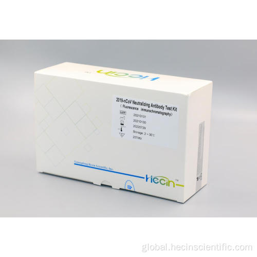 2019-Ncov Neutralizing Antibody Test Kit (Colloidal Gold Method) 2019-nCoV Neutralizing Antibody Test Kit (Fluorescent immunochromatography) Factory